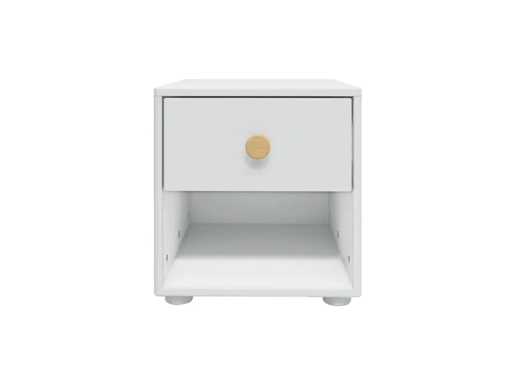 Flexa Kommode - Roomie, mit 1 Schublade, 38,5x41 cm, Farbe: Weiß/Eiche