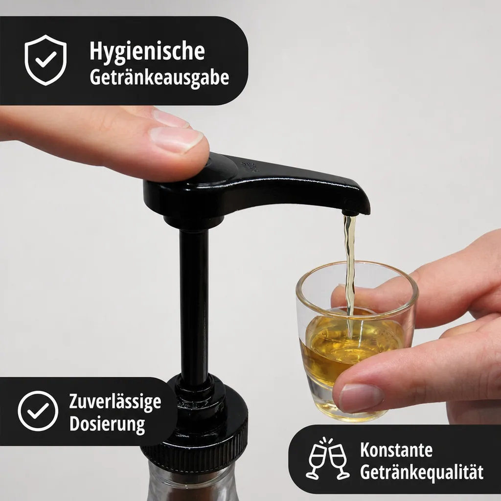 Pumpspender, Flaschenspender, Pumpkopf für 3,0 - 4,5lt. Flaschen, ALC-PUMP