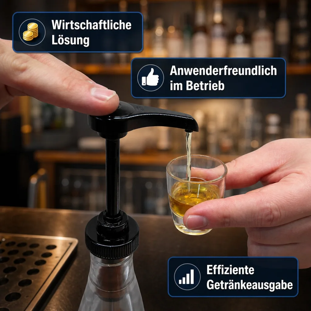 Pumpspender, Flaschenspender, Pumpkopf für 3,0 - 4,5lt. Flaschen, ALC-PUMP
