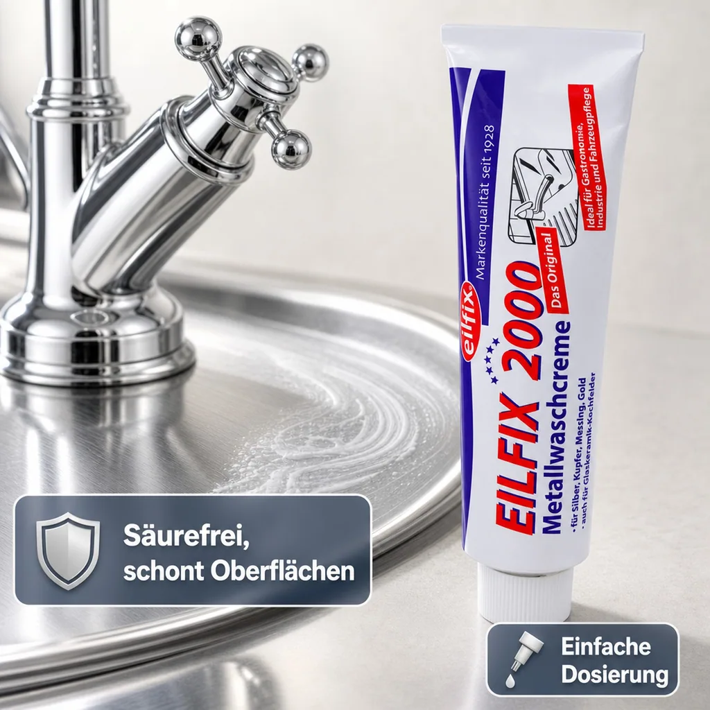 Metallwaschcreme Eilfix 2000 - 150 ml Tube