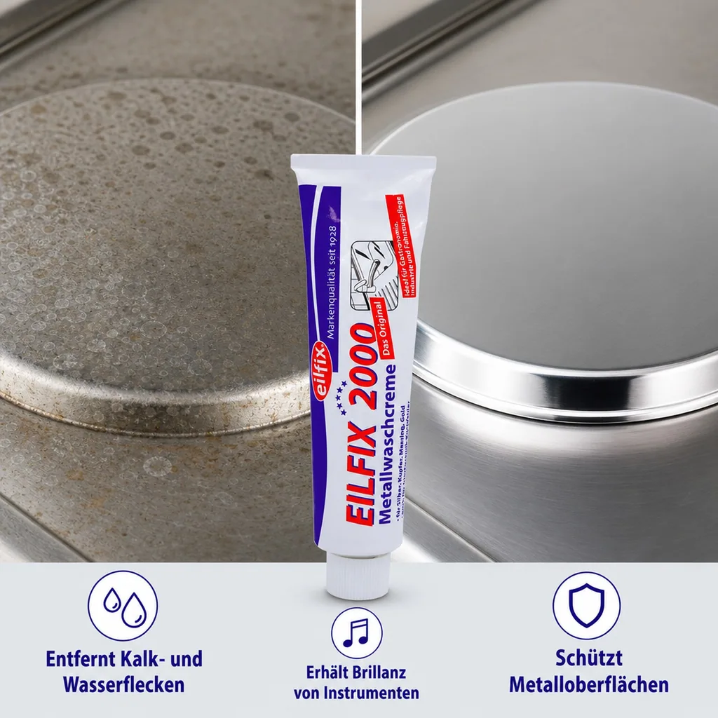 Metallwaschcreme Eilfix 2000 - 150 ml Tube