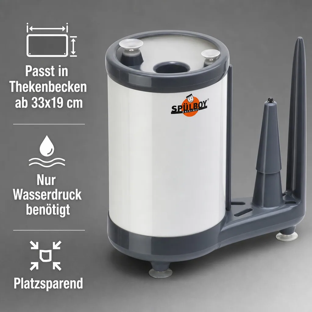 Gläserspüler, Gläserspülgerät - Original SPÜLBOY Neptun T2000