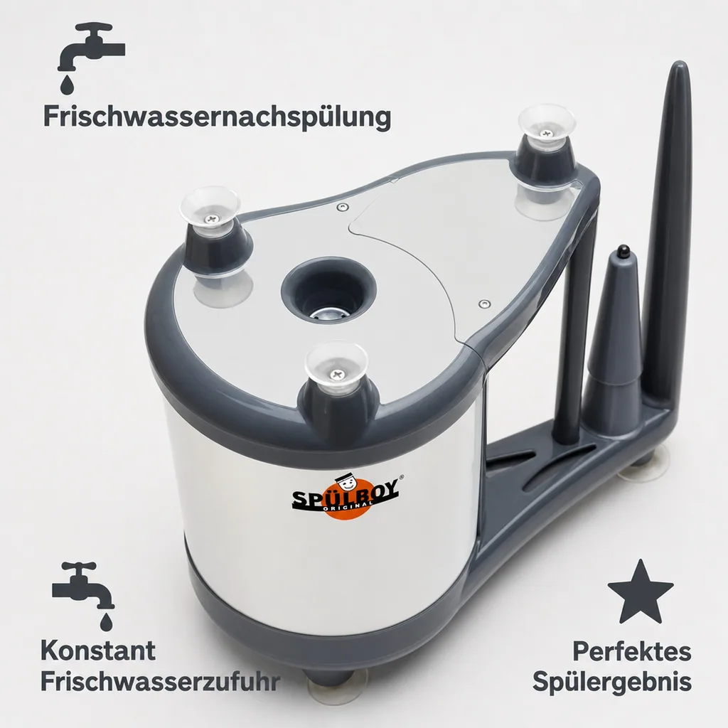 Gläserspüler, Gläserspülgerät - Original SPÜLBOY Neptun T2000