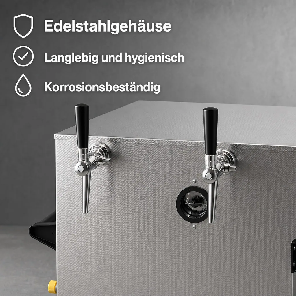 Trockenkühlgerät 2-leitig, 130 Liter/h, Oberthekengerät