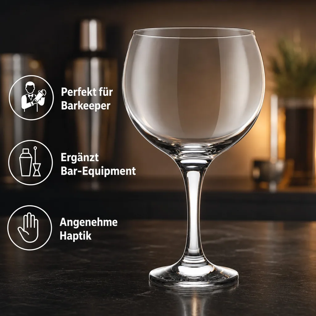 Cocktailgläser, Trinkgläser 6er-Set - Cubata, 630 ml - elegantes Design, spülmaschinenfest, ideal für Cocktails