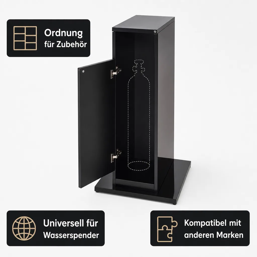 Unterschrank, stand Wasserspender (Wassersprudler) für Piccola 15 Fizz