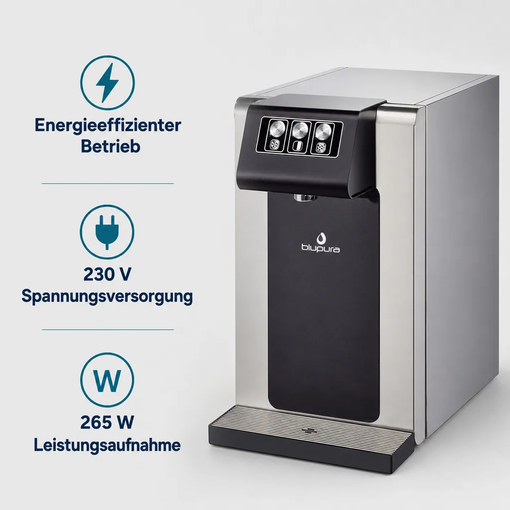 Wassersprudler, Wasserspender, Trinkwassersprudler - Blusoda 30 fizz, Auftisch