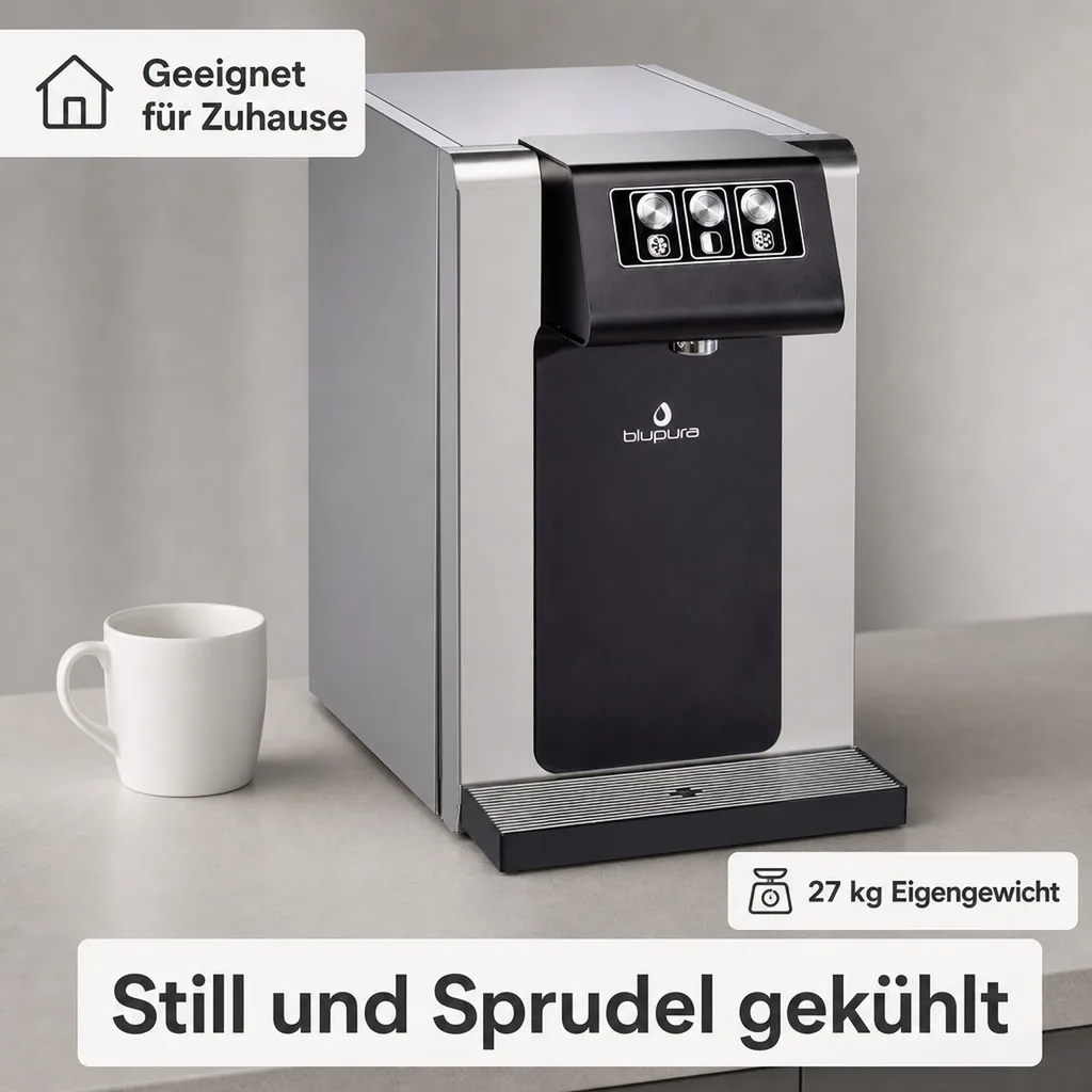 Wassersprudler, Wasserspender, Trinkwassersprudler - Blusoda 30 fizz, Auftisch