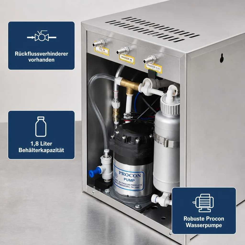 Wassersprudler, Wasserspender, Warmkarbonator - KT1A