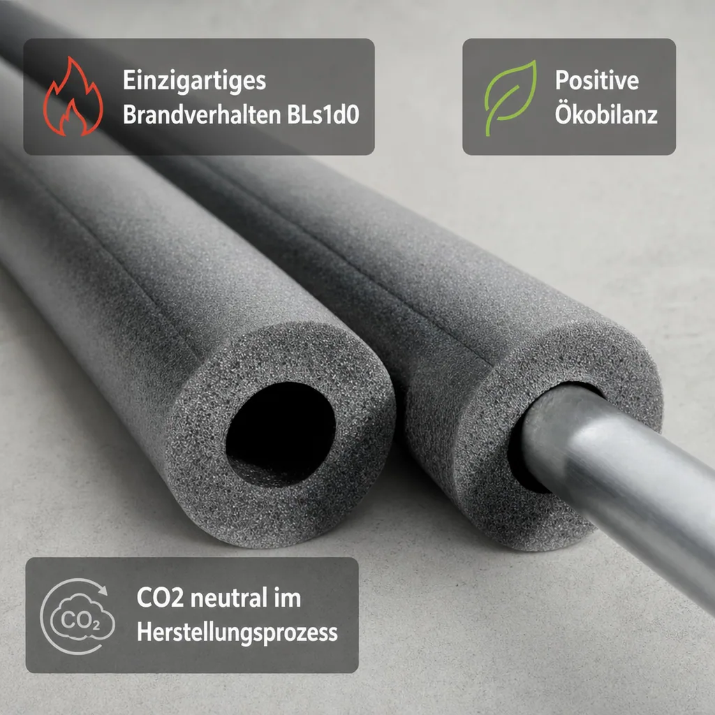 CLIMAFLEX® 2m Isolierschlauch Ø 28 mm x 9 mm Dämmung