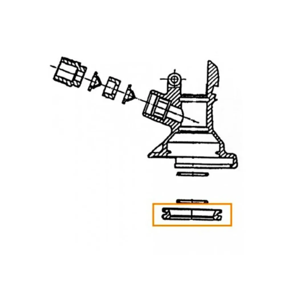 Dichtung, Hauptdichtung für Keg - Verschluss (Korb - Fitting) (Micro Matic)
