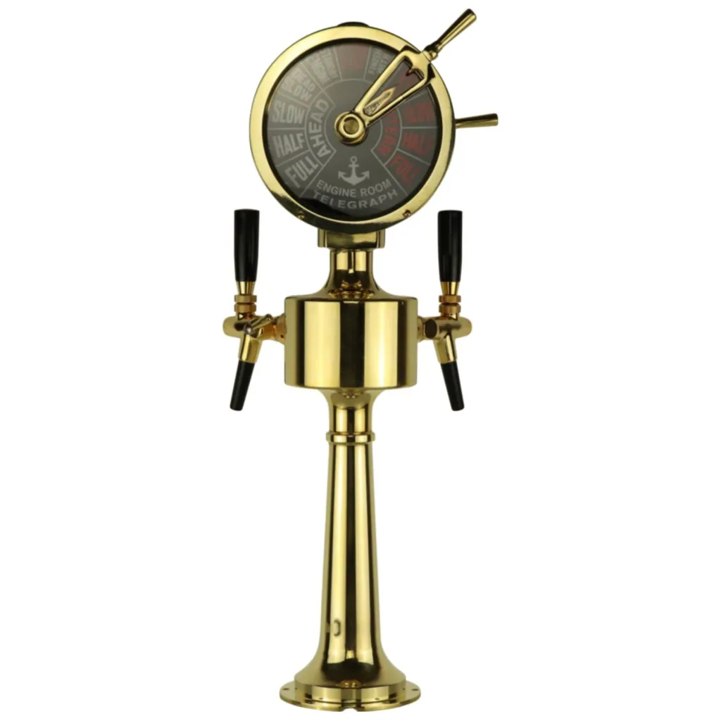 Schanksäule, Bierzapfsäule - Modell Maschinentelegraph, 2-leitig