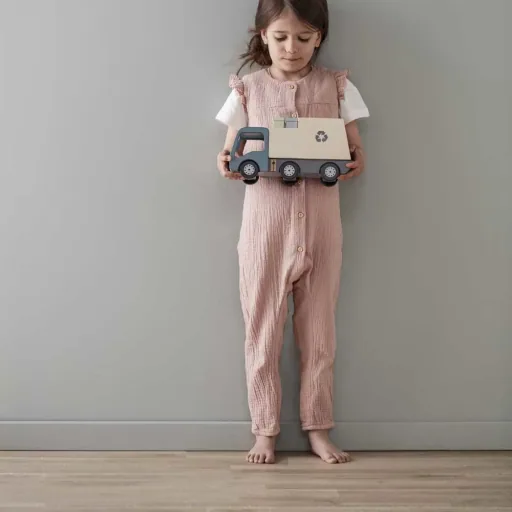 Kids Concept Spielzeug Müllwagen Holz