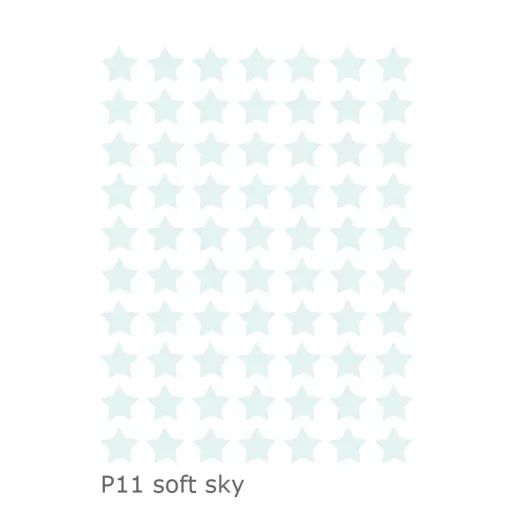 Lilipinso Wandsticker Basics Sterne, Farbe: white