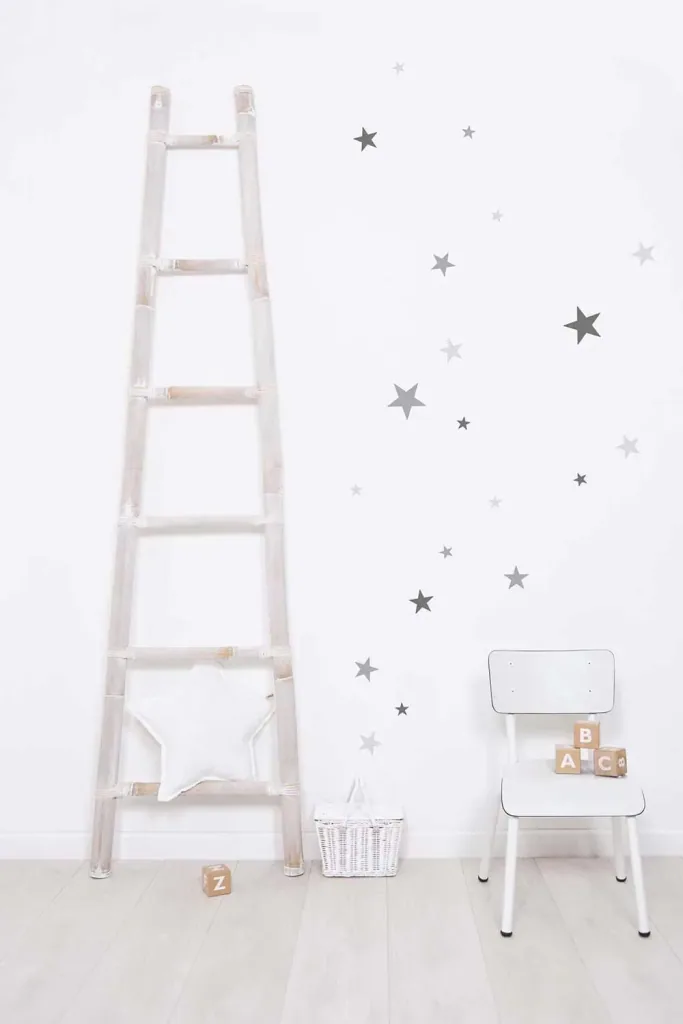 Lilipinso Wandsticker Basics gemischte Sterne, Farbe: sweet pink