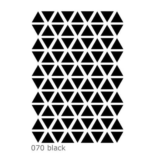 Lilipinso Wandsticker Basics Dreiecke, Farbe: jungle