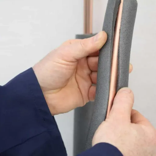 AEROFLEX® SH XT Pipe Insulation, Pipe Lagging - 2m, Self-Adhesive, Flexible Insulation Material from Closed-Cell Foam Rubber Base, Black - 15 x 10 mm