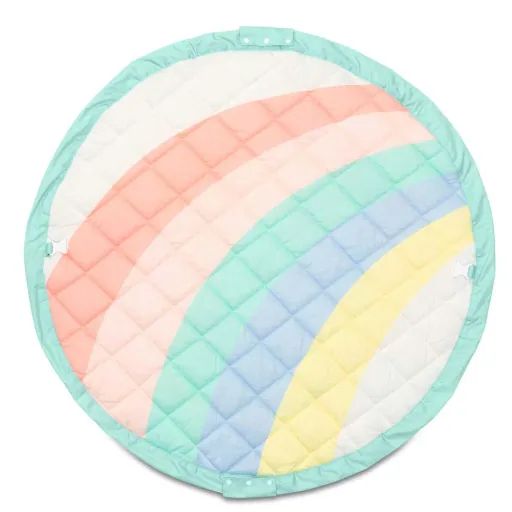 Play&Go Kinderteppich, Spielteppich, Spielmatte - Tasche, Farbe: Meri Meri