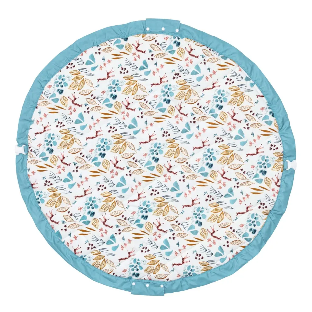 Play&Go Kinderteppich, Spielteppich, Spielmatte - Tasche, Farbe: Moulin Roty Baobab