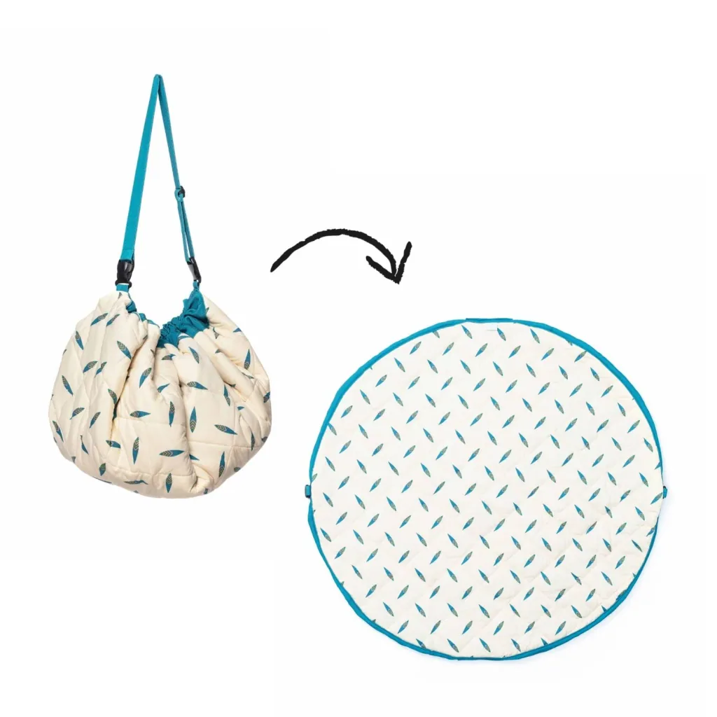 Play&Go Kinderteppich, Spielteppich, Spielmatte - Tasche, Farbe: Moulin Roty Olga