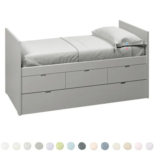 Muba Bespoke Blockbett mit 3 Schubladen und Gästebett
