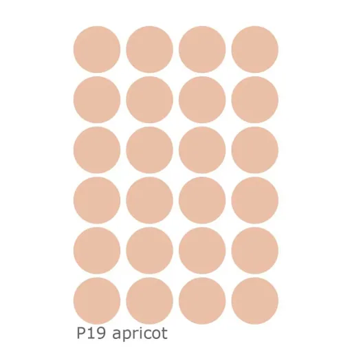 Lilipinso Wandsticker Basics Riesenpunkte, Farbe: cold grey