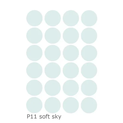 Lilipinso Wandsticker Basics Riesenpunkte, Farbe: cold grey