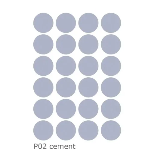 Lilipinso Wandsticker Basics Riesenpunkte, Farbe: cold grey