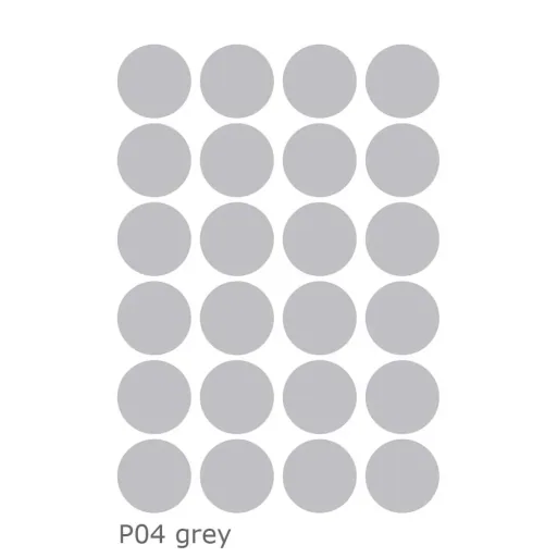 Lilipinso Wandsticker Basics Riesenpunkte, Farbe: cold grey