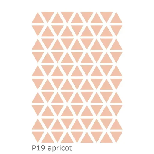 Lilipinso Wandsticker Basics Dreiecke, Farbe: mint