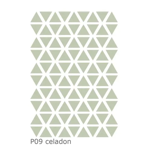 Lilipinso Wandsticker Basics Dreiecke, Farbe: pineapple