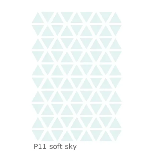 Lilipinso Wandsticker Basics Dreiecke, Farbe: cement
