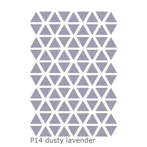 Lilipinso Wandsticker Basics Dreiecke, Farbe: cement