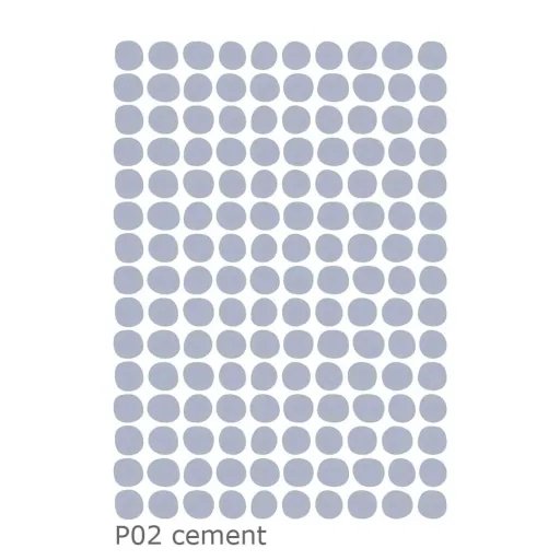 Lilipinso Wandsticker Basics Flecken, Farbe: grey