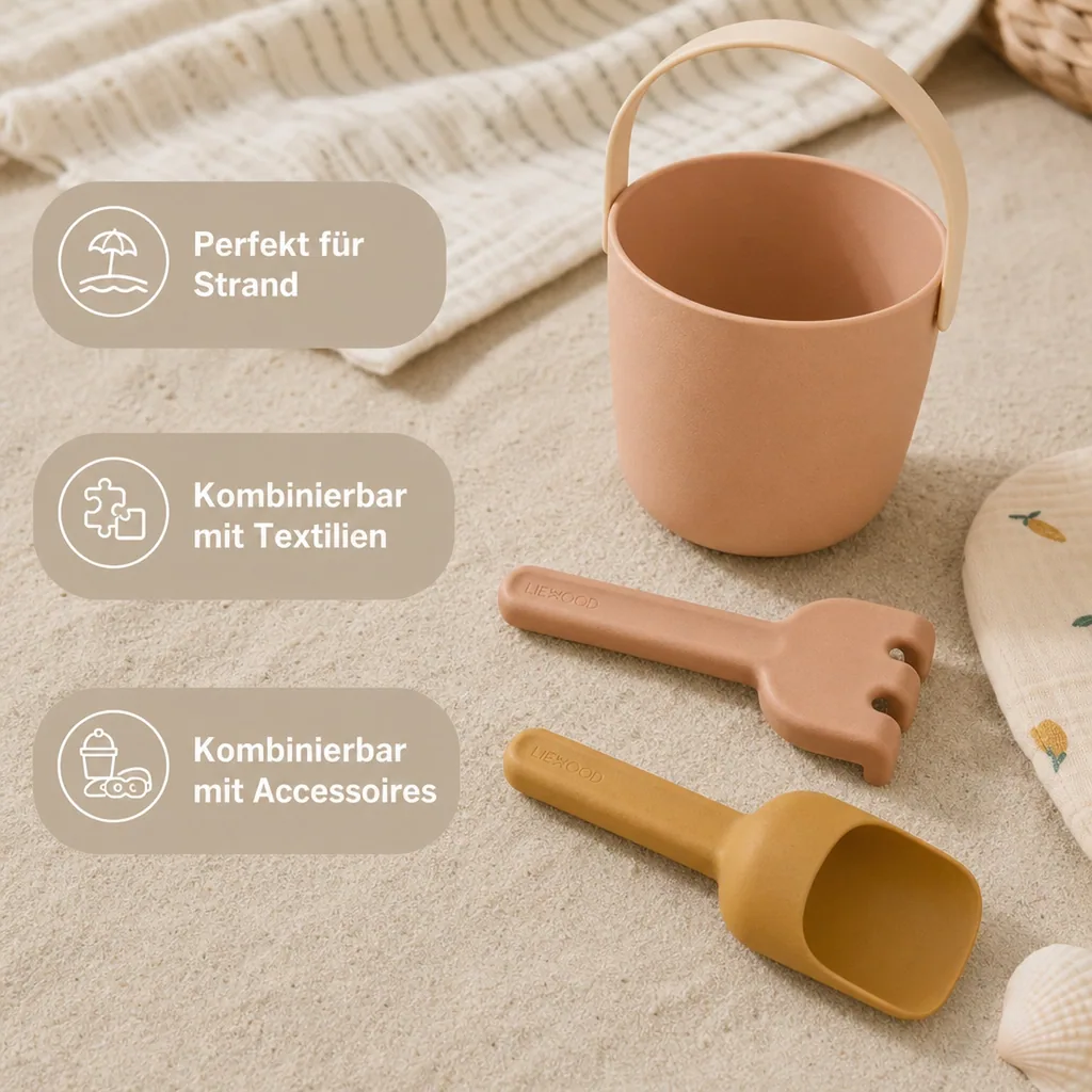 Liewood Sandkasten Set - Donny, Farbe: Pale tuscany multi mix