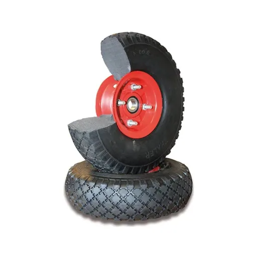 PU Rad 260x85, Transportkarren Rad, pannensicheres Rad, 150 kg Traglast