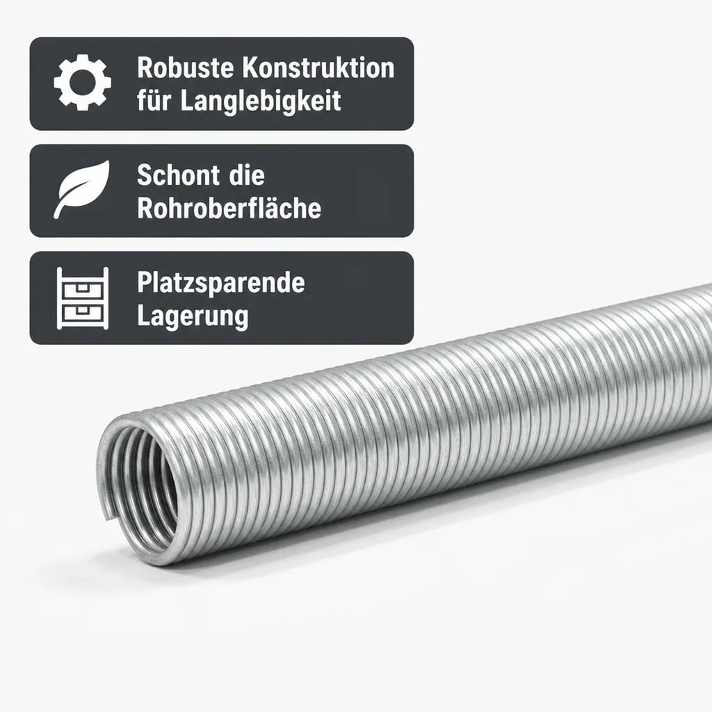 Außenbiegefeder 16 mm, Biegefeder, Rohr biegen