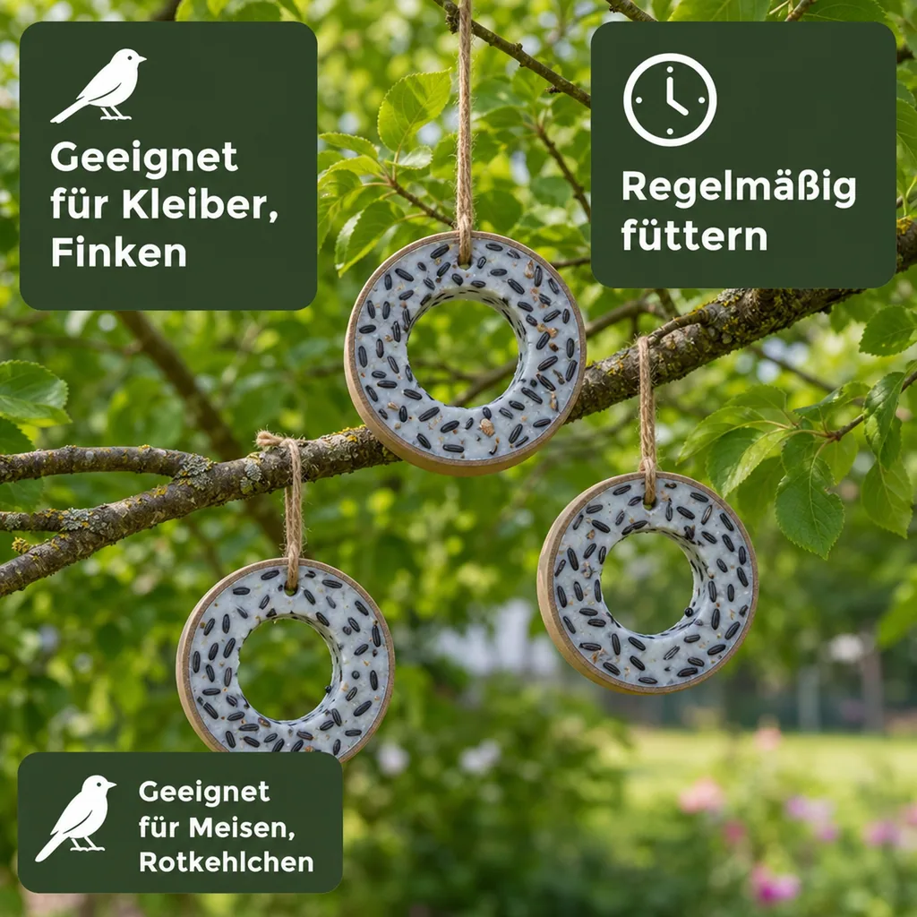 Meisen-Ringe, Klassik-Happen 3 Stück