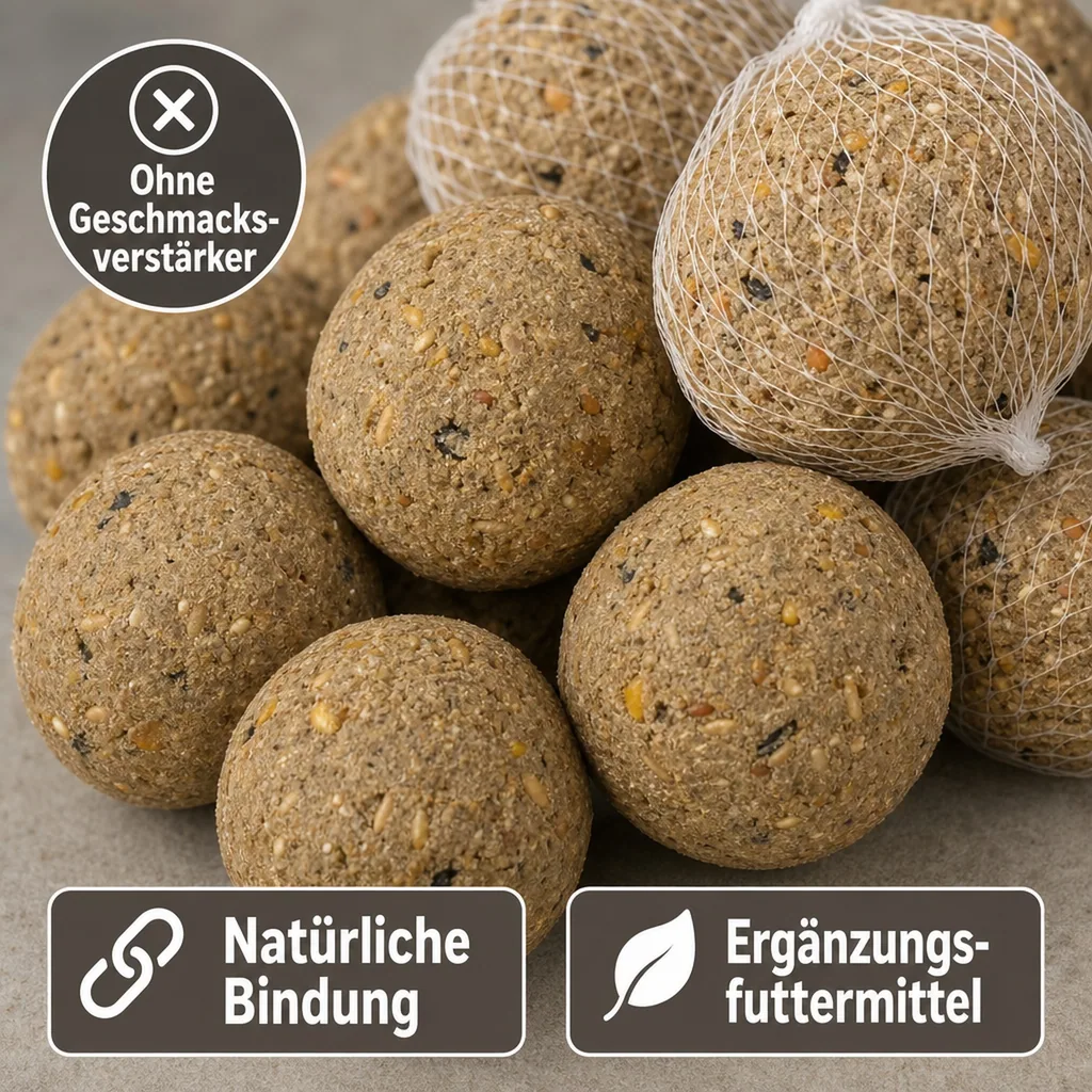 Meisenknödel 100 x ca.90 Gramm mit Netz