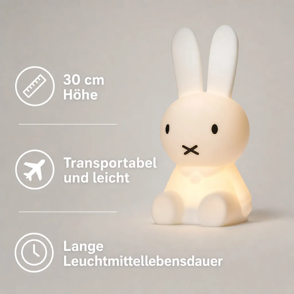 Miffy Lampe Nachtlicht "First Light" von Mr Maria