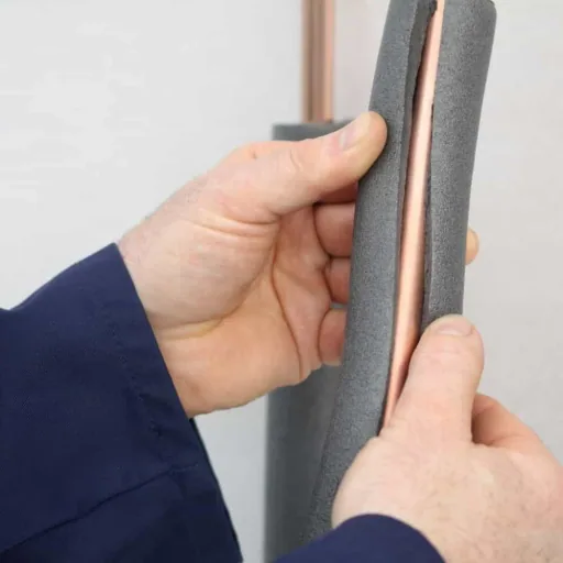 Rohrisolierung Kautschuk selbstklebend, 18mm, 2m, GEG 50% Dämmung