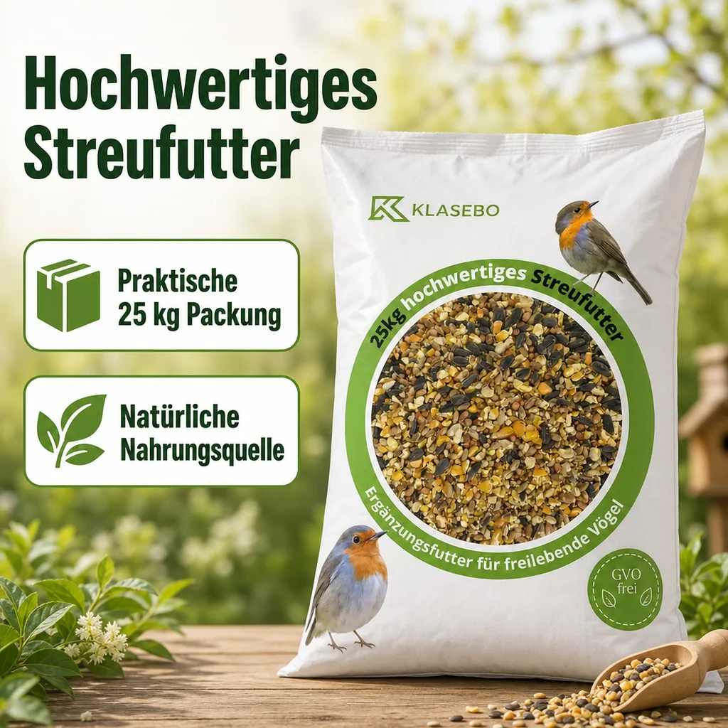 Vogelfutter Streufutter 25kg - Wildvogelfutter