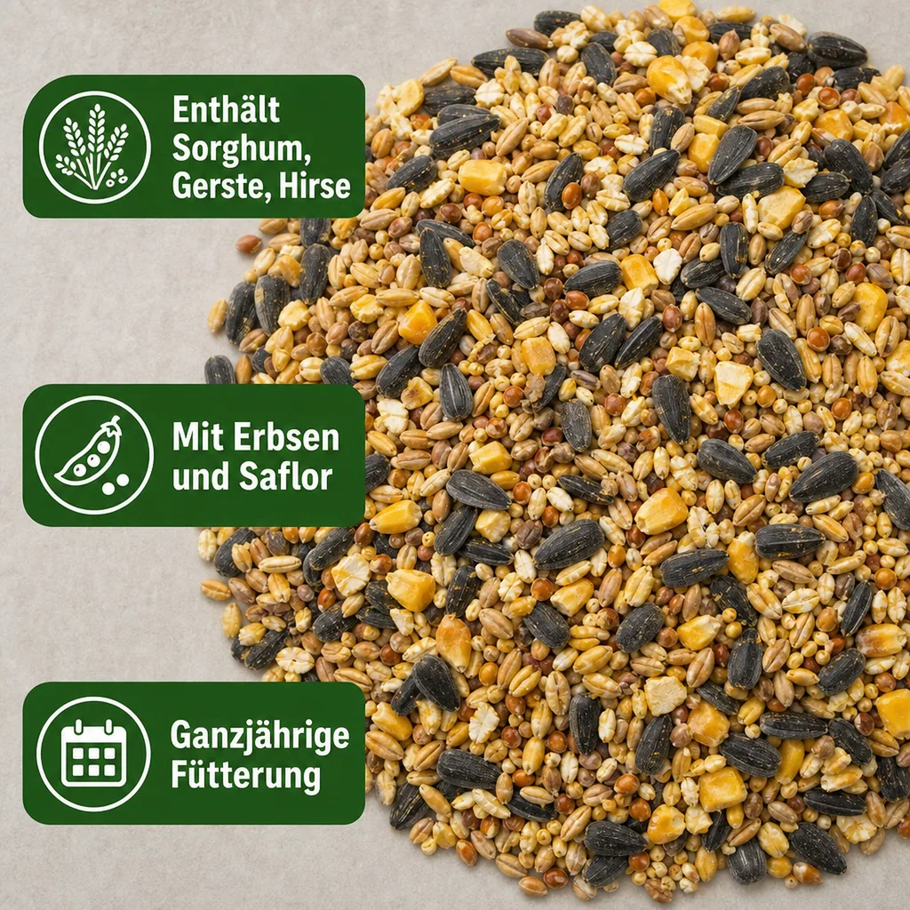 Vogelfutter Streufutter 25kg - Wildvogelfutter