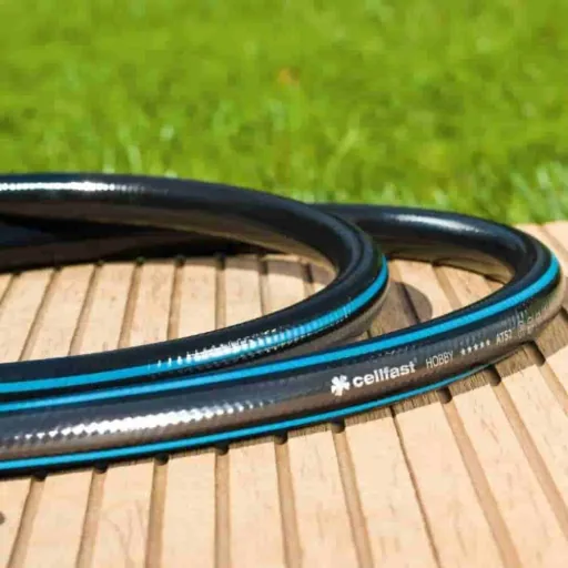 Gartenschlauch 1/2 Zoll 50m, Premium, Flexibel und Lebensmittelgeeignet