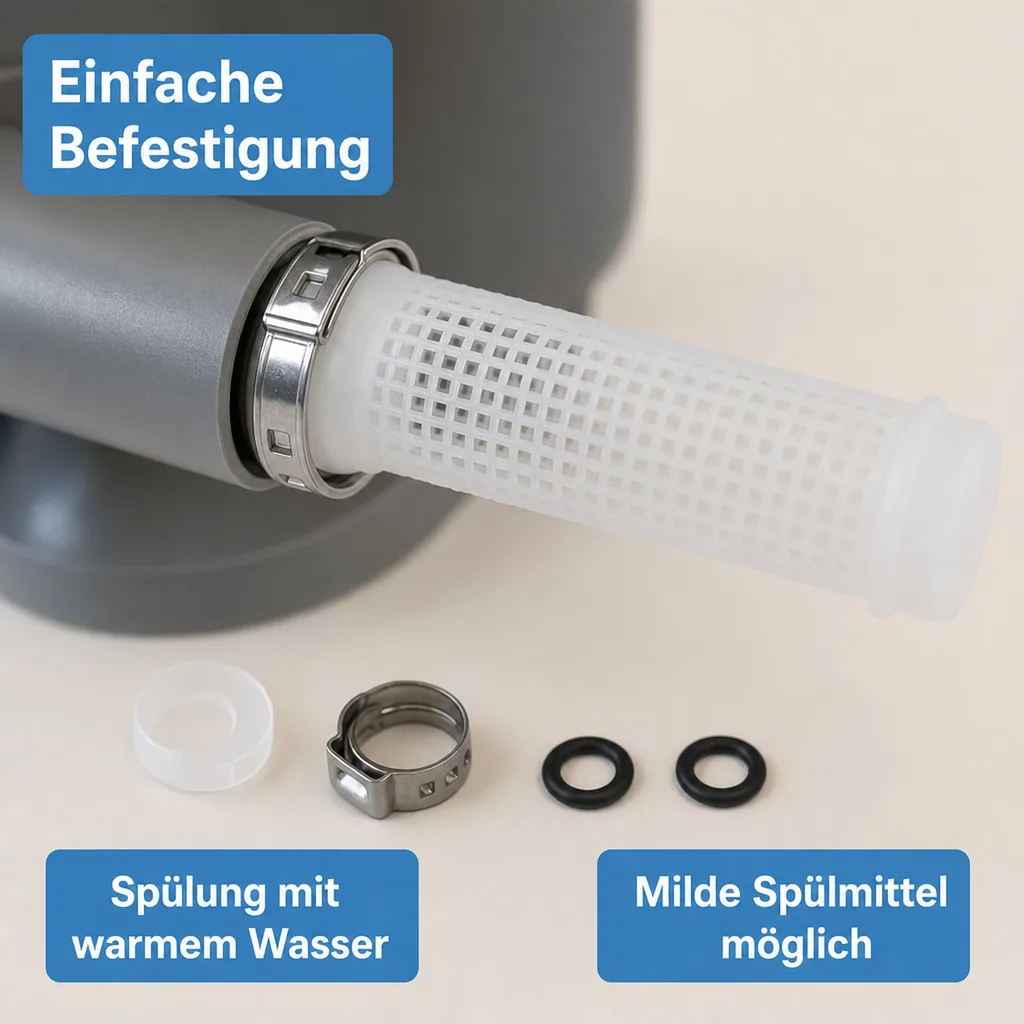 Siebhülse für Glühwein, Filter, 50x85 mm