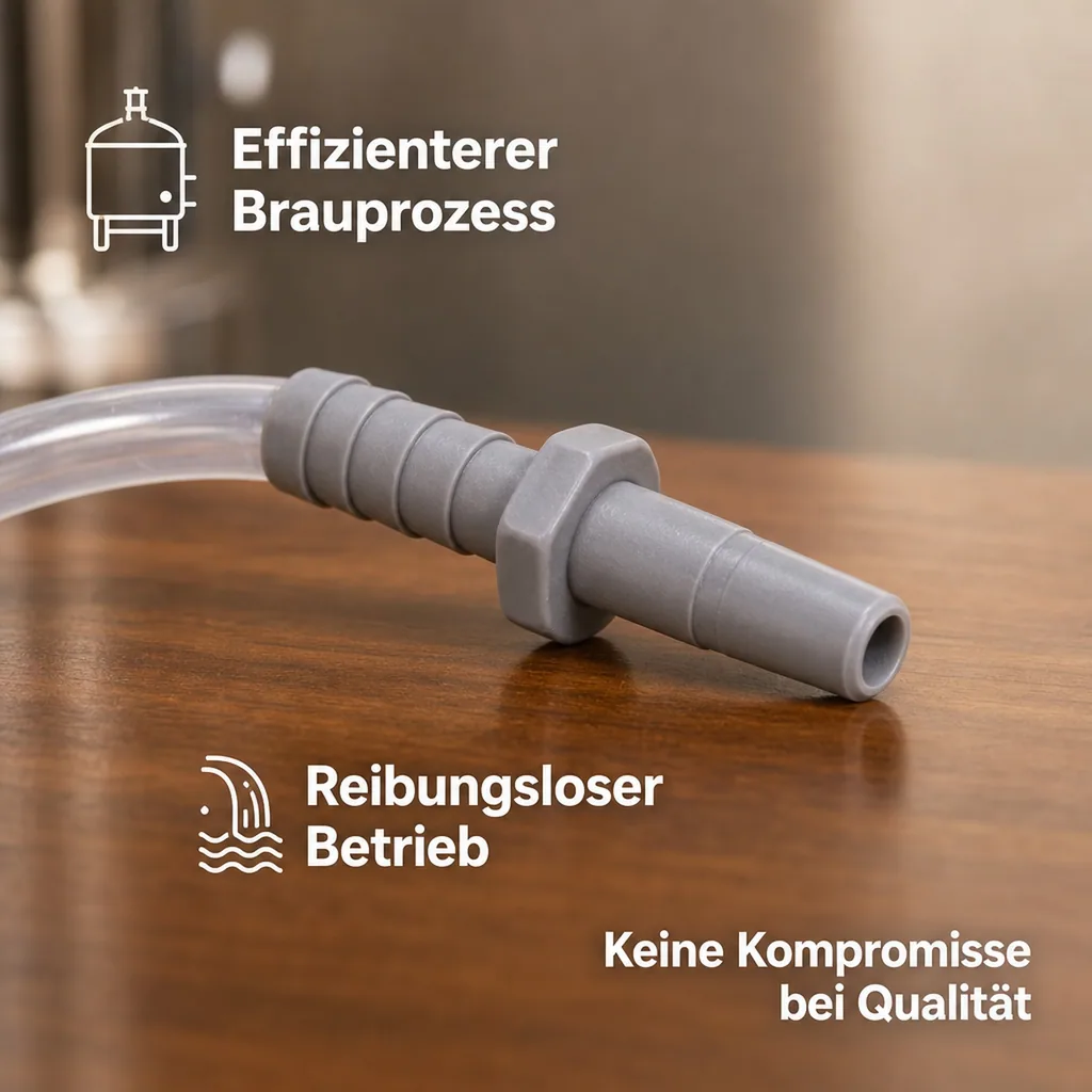 Steckdorn 3/8 Zoll für 7 mm Bierschlauch