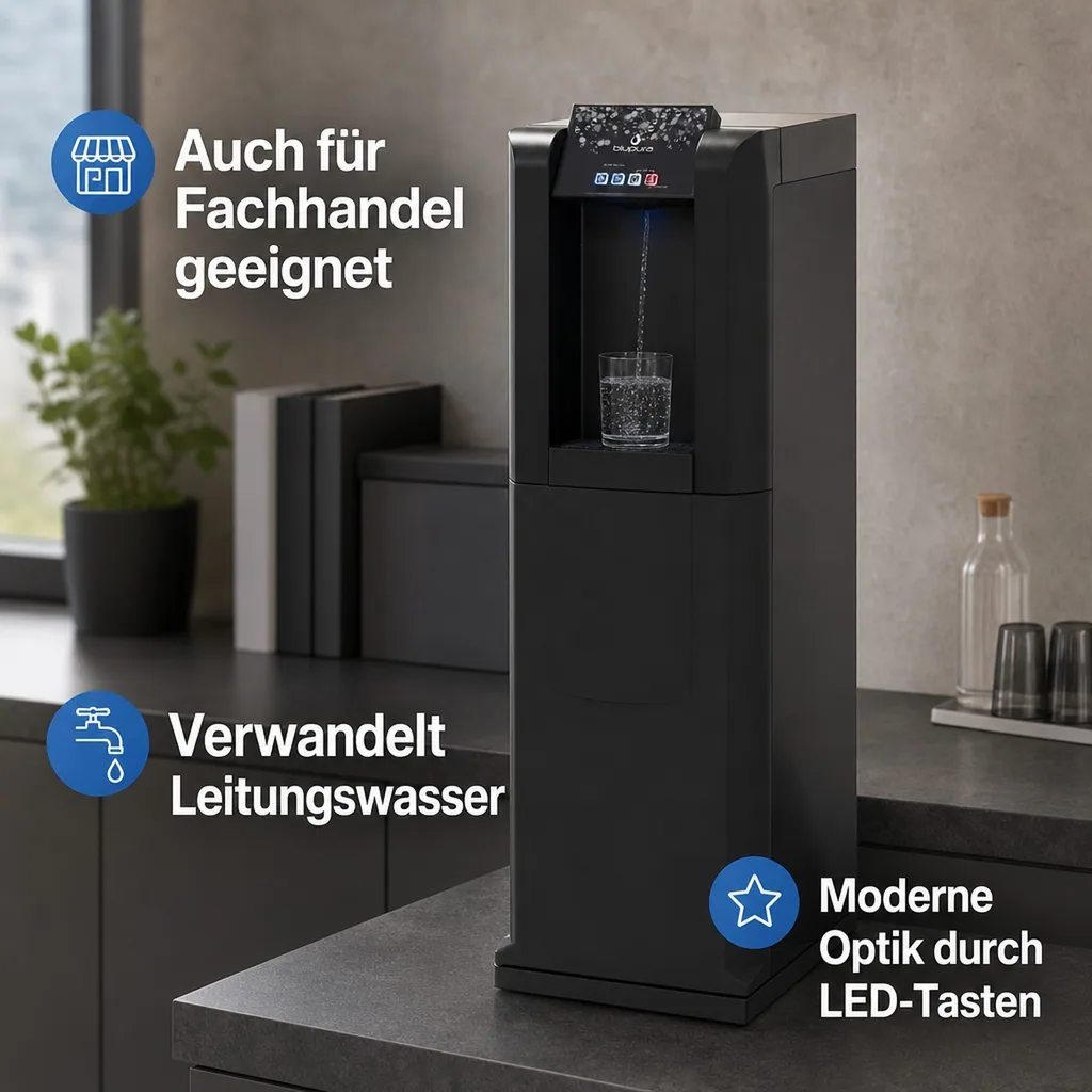 Wassersprudler, Wasserspender, Trinkwassersprudler - Hydrazon 15 fizz