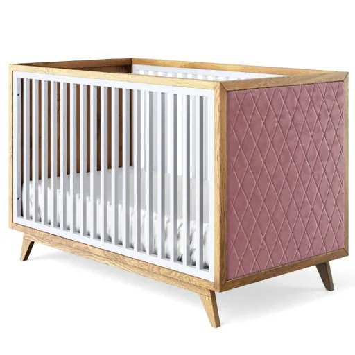 Romina Uptown Babybett gepolstert