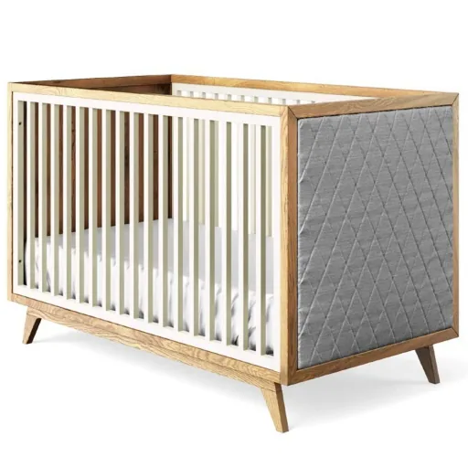 Romina Uptown Babybett gepolstert