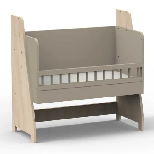 Mathy by Bols "Asymetry" Baby Beistellbett umbaubar zum Schreibtisch